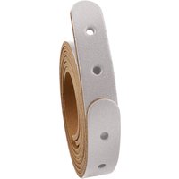 Poignée de sac / lanière en cuir de sac Miyako à visser argent - Miyako - Mondial Tissus