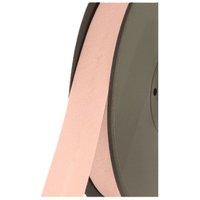 Biais satin polyester 20mm(10+10) saumon - MT - Mondial Tissus