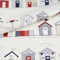 Tissu enduit épais cabanes multicolore - Fryett's - Mondial Tissus