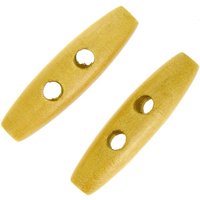 Boutons duffle-coat beige 50mm - MT - Mondial Tissus