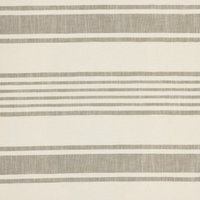 Tissu épais rayures horizontales Baya écru et taupe - Linder - Mondial Tissus