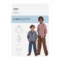Patron Simplicity S9201.K5 - Ensemble Garçon, Veste, Chemise Pantalon 8 -16 Ans - Simplicity - Mondial Tissus