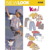 Patron New Look 6398 - ensemble garçon - Newlook - Mondial Tissus