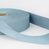Sangle polyester 35mm bleu ciel - Mondial Tissus