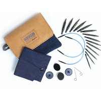 Aiguille interchangeable Symfonie 50 mm bois indigo - Knit Pro - Knit Pro - Mondial Tissus