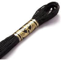 Fil mouliné à broder - Tons gris - COL 310 - DMC - Mondial Tissus