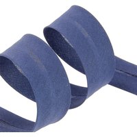Biais replié 20 mm bleu marine - MT - Mondial Tissus