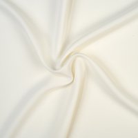 Tissu crêpe uni Suzy écru - Mondial Tissus