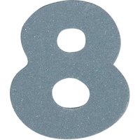 Écusson chiffre 8 réfléchissant - Mondial Tissus