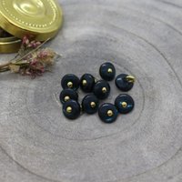 Lot de 5 boutons Jewel 9mm forest - Atelier Brunette - Atelier Brunette - Mondial Tissus