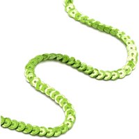 Ruban sequins au mètre - vert - Mondial Tissus