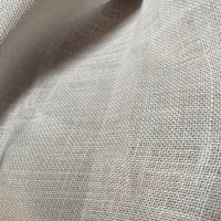 Toile jute colorée unie écrue - Mondial Tissus