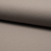 Tissu crêpe polyester stretch uni taupe - Mondial Tissus