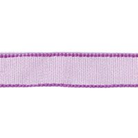 Ruban gros grain lilas bords violets 10 mm - Frou Frou - Mondial Tissus