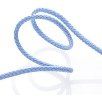 Cordon tressé 4mm - Bleu - MT - Mondial Tissus