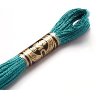 Fil mouliné à broder - Tons verts - COL 3848 - DMC - Mondial Tissus