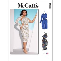 Patron McCall's 8331W2 - Robes asymétriques du 48 au 56 FR - McCall's - Mondial Tissus