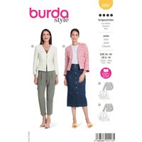 Patron Burda veste Taille 34-44 Réf B5897 - Burda - Mondial Tissus
