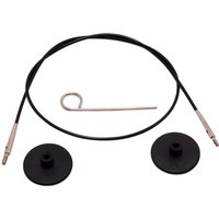 Câble circulaire interchangeable 28 cm noir - Knit Pro - Knit Pro - Mondial Tissus