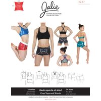 Patron Jalie 3247 brassière short sport femme kids - Jalie - Mondial Tissus