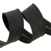 Biais replié 40 mm noir - MT - Mondial Tissus