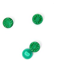 Boutons à queue forme pétale vert 11 mm MT - MT - Mondial Tissus