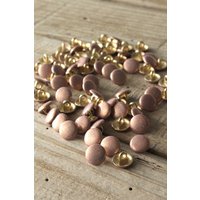 Lot de 5 boutons Shiny nude 10 mm - Eglantine et Zoé - Mondial Tissus