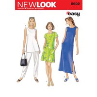 Patron New Look 6602 - robe femme - Newlook - Mondial Tissus