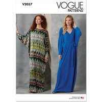 Patron Vogue V2057A Caftan du XS au XXL - Vogue - Mondial Tissus