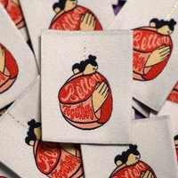 Étiquettes tissées Better Together x6 - Marmaï - Mondial Tissus