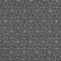 Tissu jacquard noir et argent - MT - Mondial Tissus