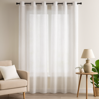 Voilage fil arc en ciel Avignon 140x250cm - MT - Mondial Tissus