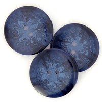 Boutons pour manteau bleu marine 38mm - MT - Mondial Tissus
