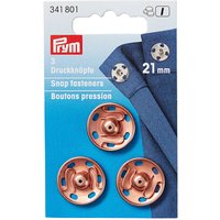 Boutons pression à coudre or rose 21 mm - Prym - Mondial Tissus