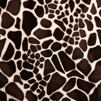 Tissu velboa girafe - Mondial Tissus