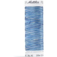 Bobine fil Poly Sheen bleu Mettler col 9605 - Mettler - Mondial Tissus