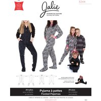 Patron Jalie 3244 combinaison grenouillère adultes kids - Jalie - Mondial Tissus