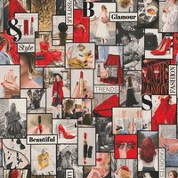 Tissu bachette coton semi-panama patchwork glamour - Mondial Tissus