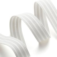 Elastique plat 20mm - Blanc - MT - Mondial Tissus