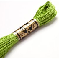 Fil mouliné à broder - Tons verts - COL 704 - DMC - Mondial Tissus