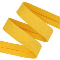 Biais double gaze coton jaune moutarde 20 mm - MT - Mondial Tissus