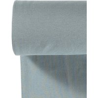 Bord côte tubulaire coton mini rayures vert amande - Mondial Tissus