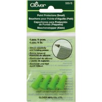 Capuchon d'aiguille à tricoter petit vert x4 - Clover - Clover - Mondial Tissus