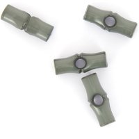 Boutons buchettes plastiques gris 27 mm - MT - Mondial Tissus