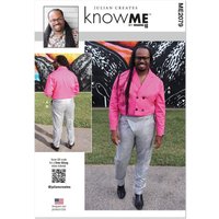 Patron Know Me ME2079AA chemise ample croisée avec col 38-46 - Know Me - Mondial Tissus