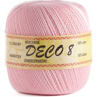 Pelote de fil à crocheter Déco8 - Rose - Mondial Tissus