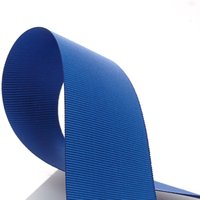 Ruban gros grain chapeau - Bleu foncé 39 mm - MT - Mondial Tissus