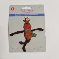 Thermocollant renne de noël - Mondial Tissus