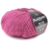 Pelote de fil à tricoter Mélodie fuchsia - Plassard - Plassard - Mondial Tissus