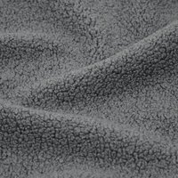 Coupon de tissu bouclette gris 50 x 70 cm - Mondial Tissus